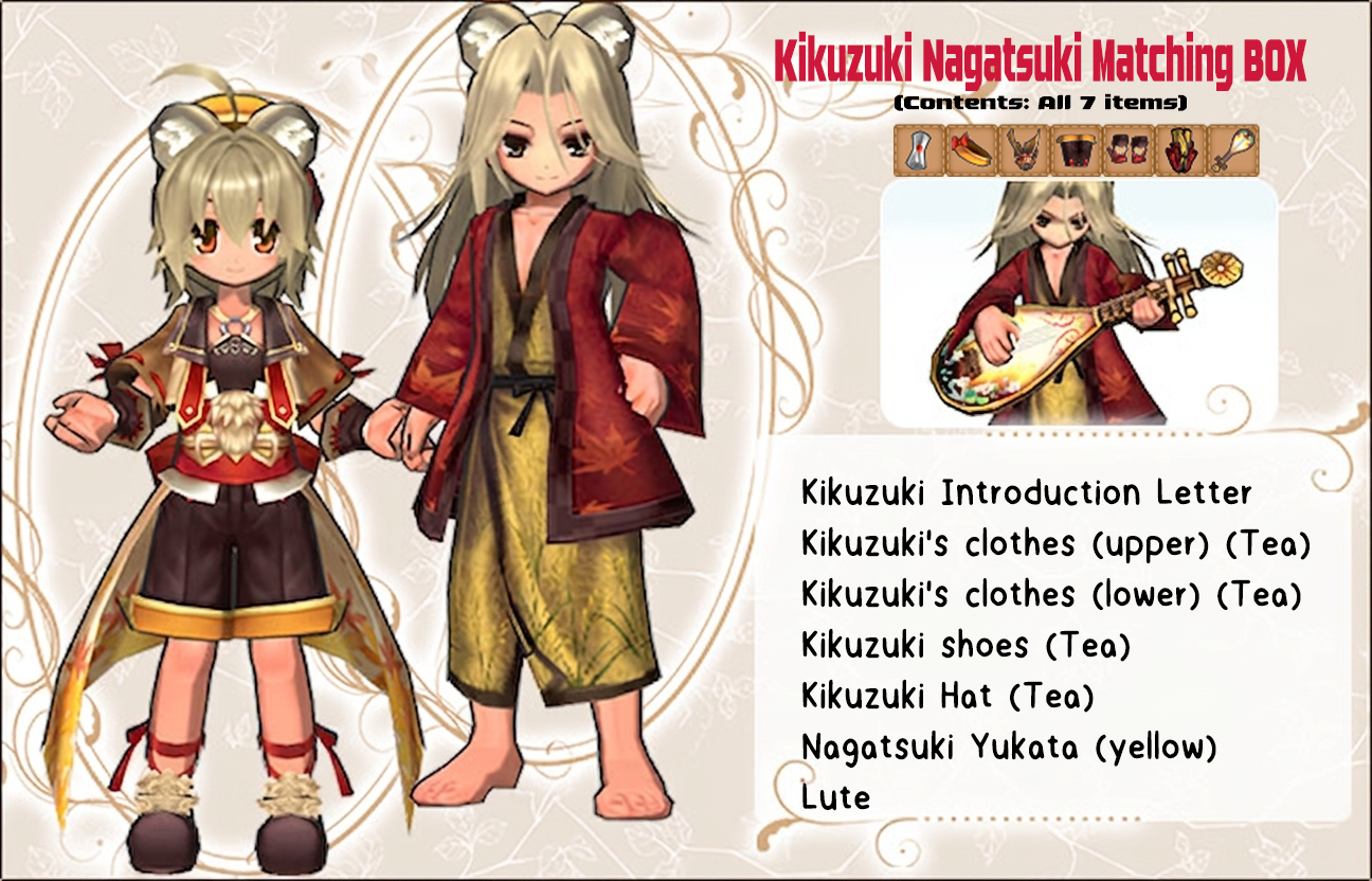 Kikuzuki Nagatsuki Matching BOX